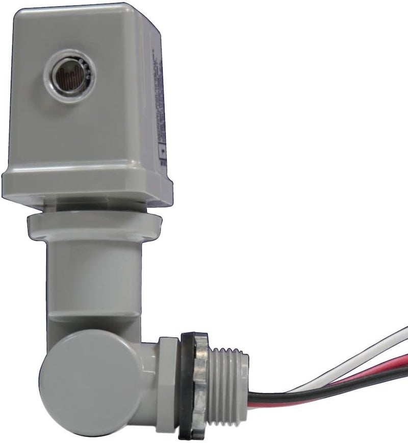 Intermatic K4221C 120-Volt Stem and Swivel Mount Thermal Photocontrol - Reliable Automatic Light Sensor with Delay Feature - Durable, UV-Resistant Housing for Outdoor Use - Image 2